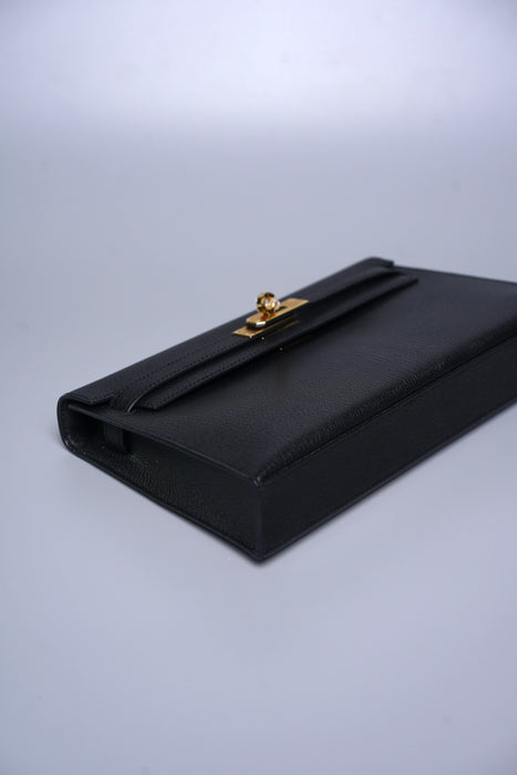 Hermes Kelly Elan in Black Chamkila Ghw