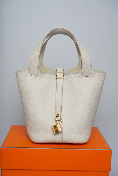 Hermes Picotin 18 in Beton Ghw