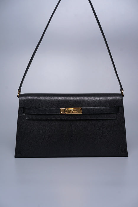 Hermes Kelly Elan in Black Chamkila Ghw