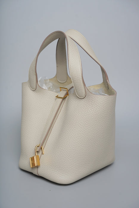 Hermes Picotin 18 in Beton Ghw