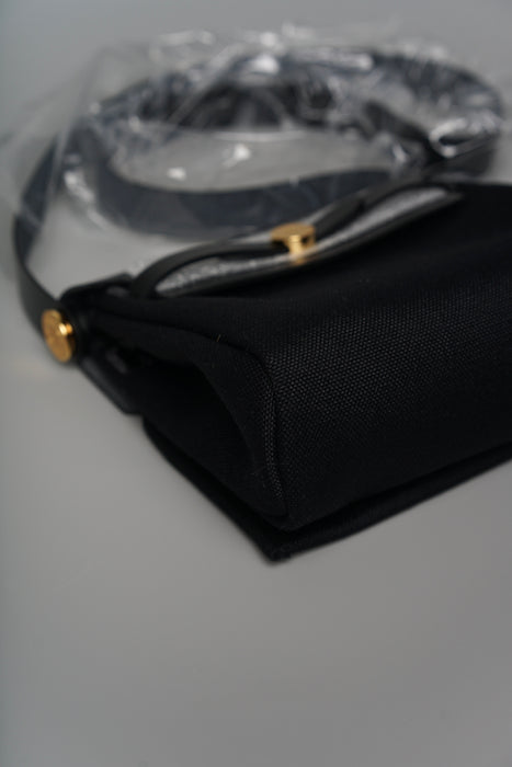 Hermes Mini Herbag in Noir Ghw (Brand New)