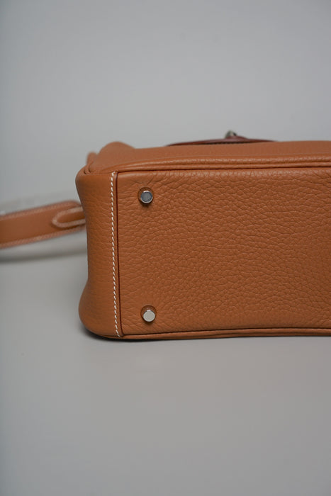 Hermes Mini Lindy II in Gold Phw (Brand New)