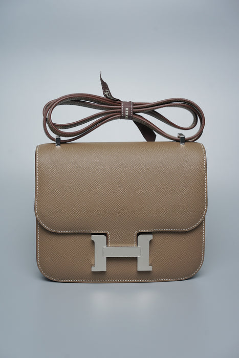 Hermes Constance 18 in Etoupe Phw (Brand New)