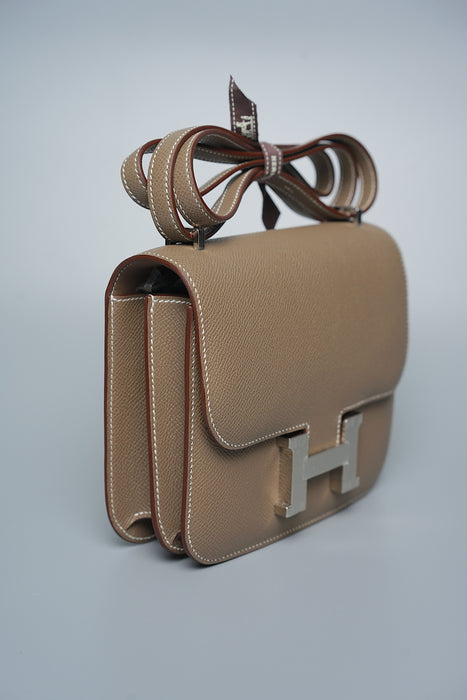 Hermes Constance 18 in Etoupe Phw (Brand New)