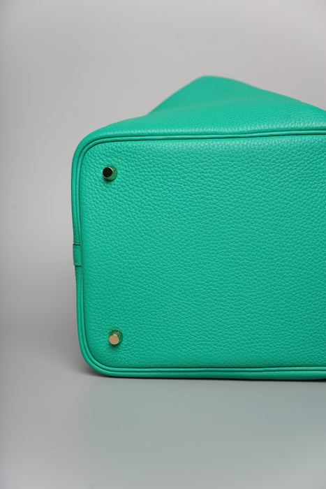 Hermes Picotin 22 in Menthe Ghw