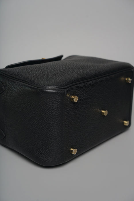 Hermes Lindy 26 in Noir Ghw