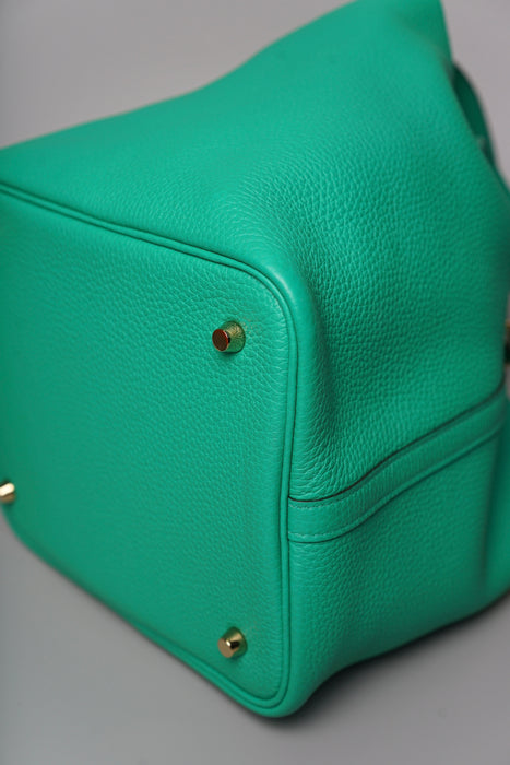Hermes Picotin 22 in Menthe Ghw