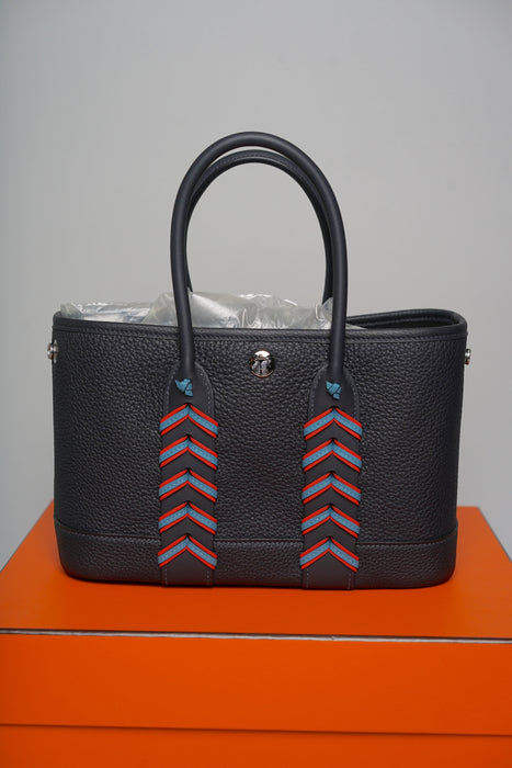 Hermes Mini Garden Party 23 Bredies in Caban Phw (Brand New)