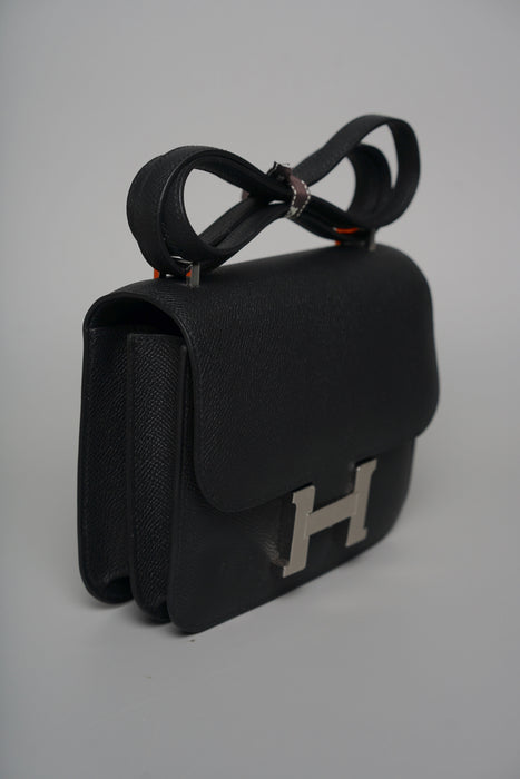 Hermes Constance 18 in Noir Epsom Phw (Brand New)
