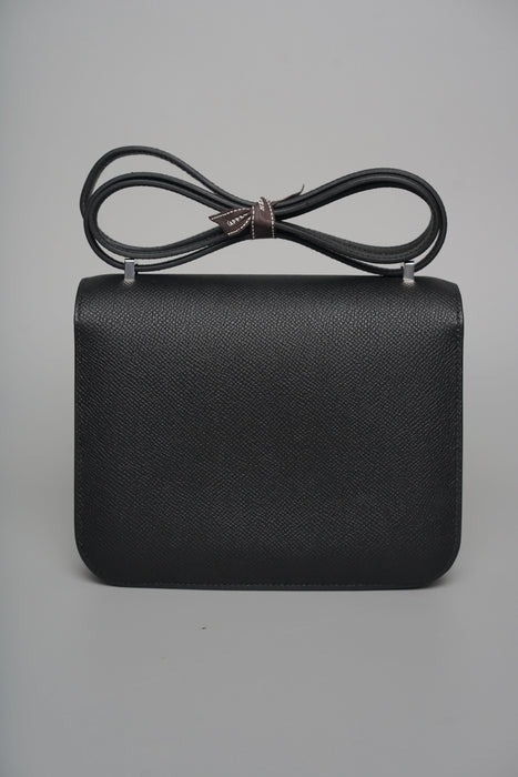 Hermes Constance 18 in Noir Epsom Phw (Brand New)