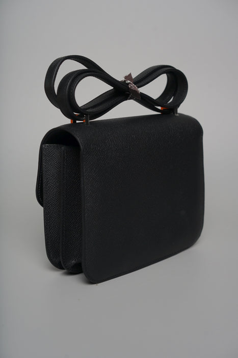 Hermes Constance 18 in Noir Epsom Phw (Brand New)