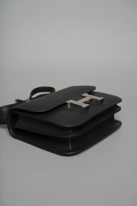 Hermes Constance 18 in Noir Epsom Phw (Brand New)