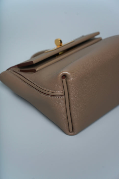 Hermes 2424-21 in Etoupe Ghw (Brand New)