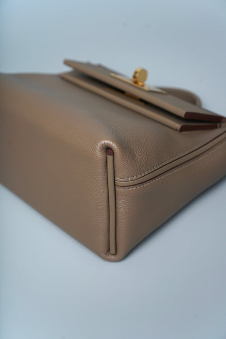 Hermes 2424-21 in Etoupe Ghw (Brand New)