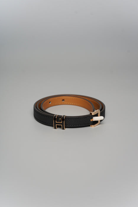 Hermes Pop H 15 Belt in Rghw Size 75