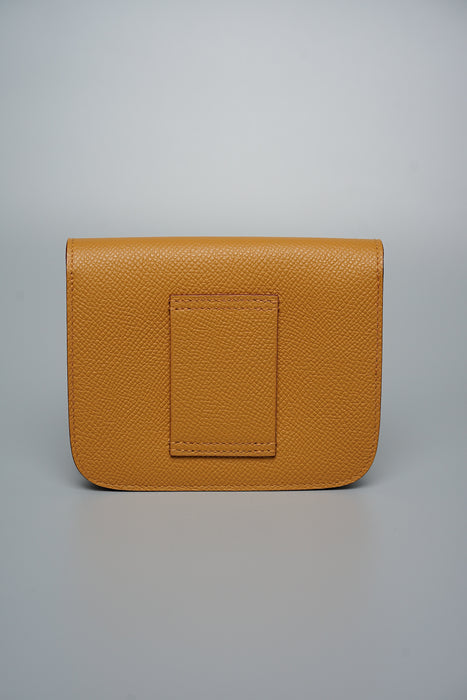 Hermes Constance Slim in Toffee Ghw (Brand New)