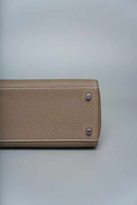 Hermes Retourne Kelly 25 in Etoupe Togo Phw (Brand New)