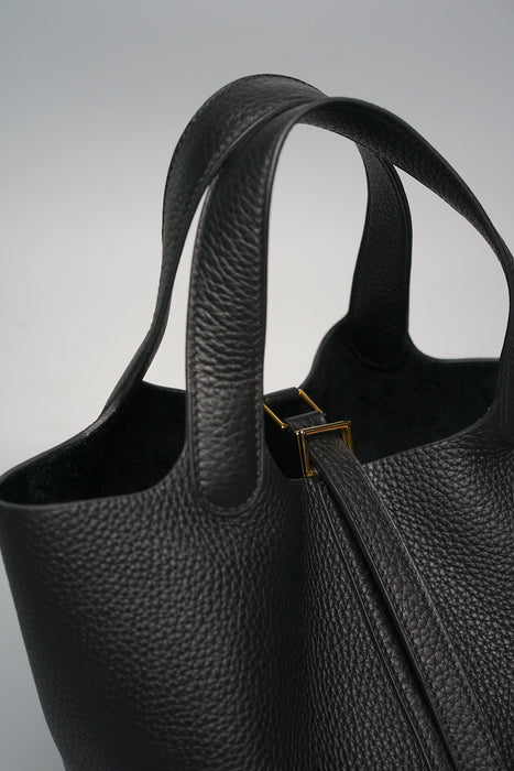 Hermes Picotin 18 in Black Ghw (Brand New)