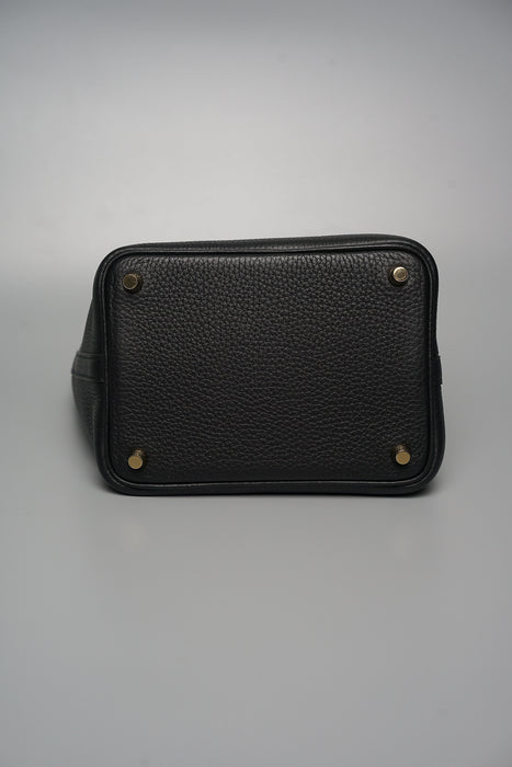 Hermes Picotin 18 in Black Ghw (Brand New)