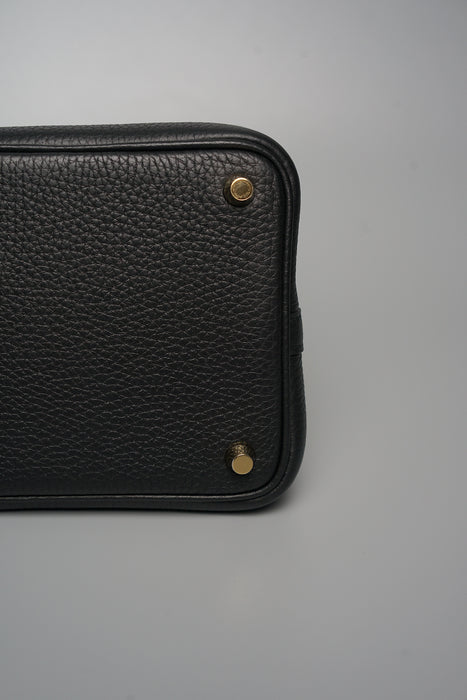 Hermes Picotin 18 in Black Ghw (Brand New)