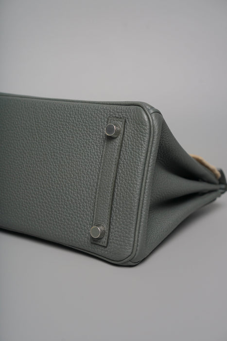 Hermes Birkin 25 in Vert Amande Togo Phw