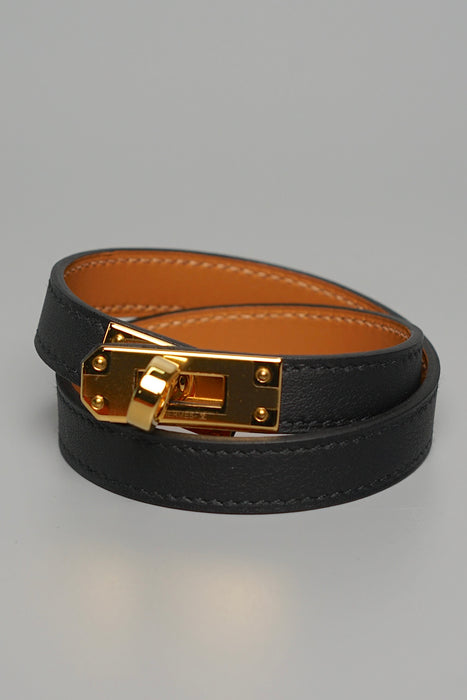 Hermes Kelly Choker in Black Ghw (Brand New)