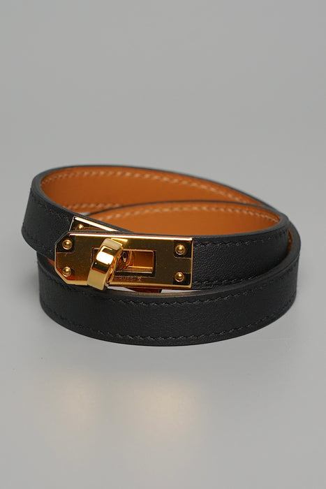 Hermes Kelly Choker in Black Ghw (Brand New)