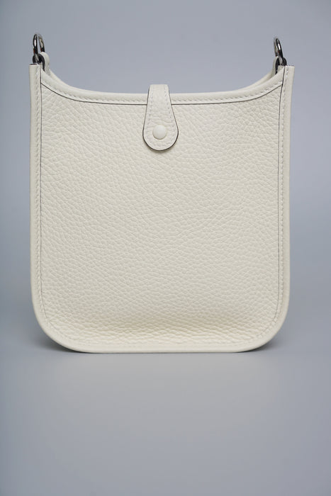 Hermes Mini Evelyne in Cream Phw (Brand New)