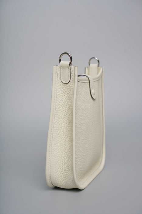 Hermes Mini Evelyne in Cream Phw (Brand New)