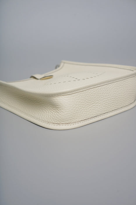 Hermes Mini Evelyne in Cream Phw (Brand New)