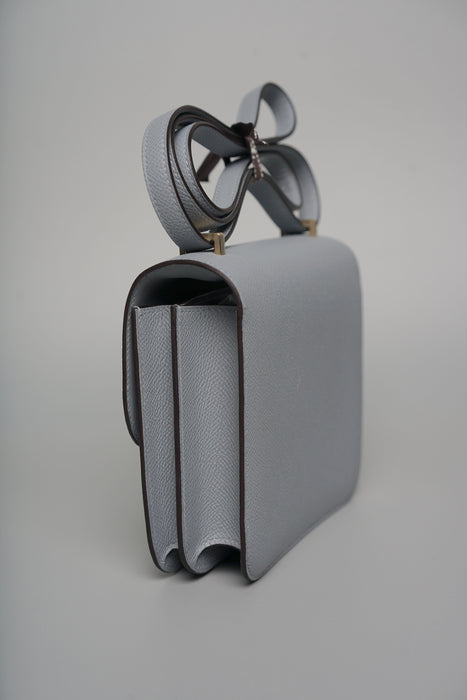Hermes Constance 18 in Gris Pantin Bghw (Brand New)