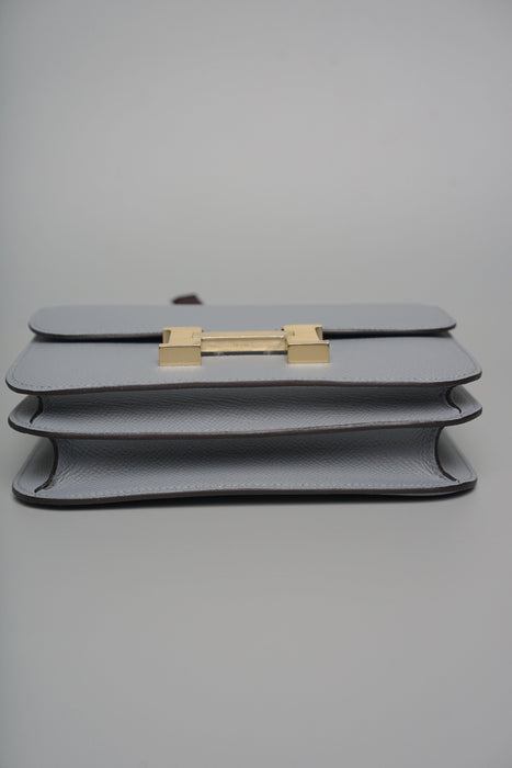 Hermes Constance 18 in Gris Pantin Bghw (Brand New)
