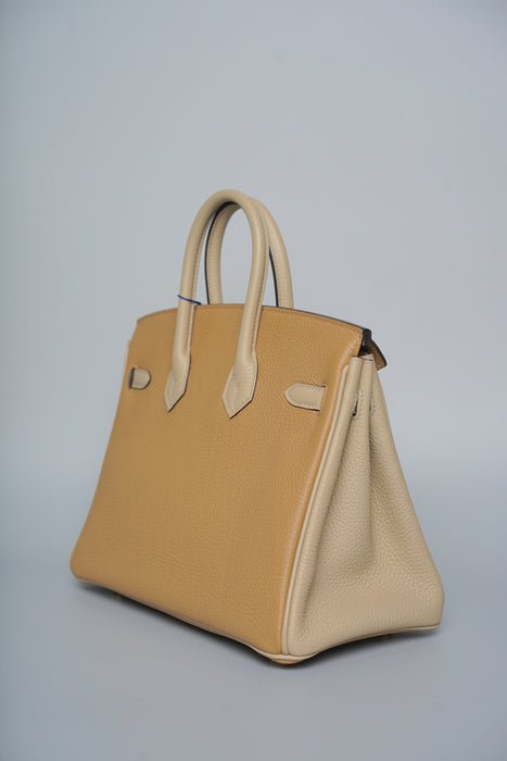 Hermes Birkin 25 HSS in Chai x Trench Togo Ghw
