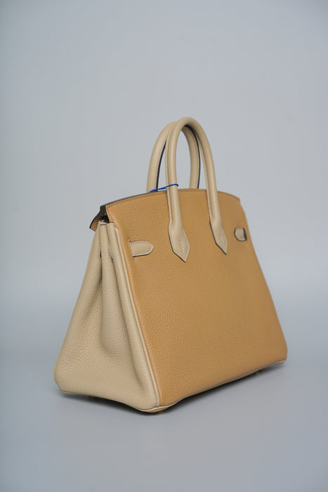 Hermes Birkin 25 HSS in Chai x Trench Togo Ghw