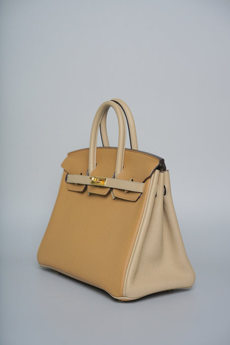 Hermes Birkin 25 HSS in Chai x Trench Togo Ghw