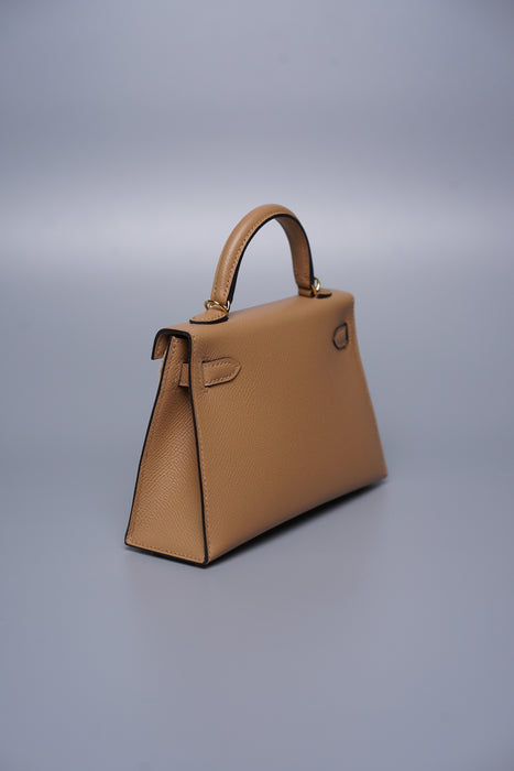 Hermes Kelly 20 in Chai Epsom Ghw (Brand New)