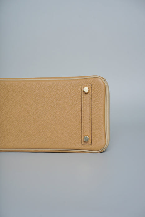 Hermes Birkin 25 HSS in Chai x Trench Togo Ghw