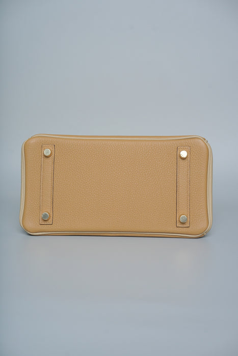 Hermes Birkin 25 HSS in Chai x Trench Togo Ghw