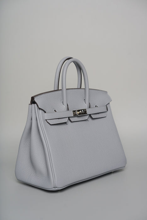 Hermes Birkin 25 in Gris Pantin Togo Phw (Brand New)