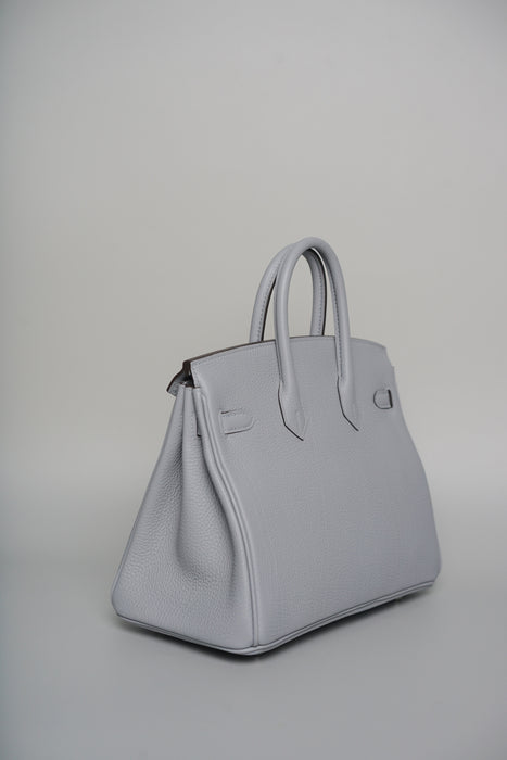 Hermes Birkin 25 in Gris Pantin Togo Phw (Brand New)