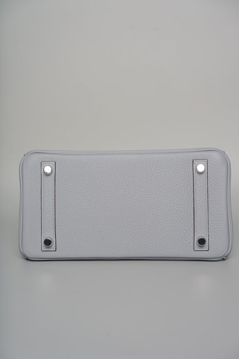 Hermes Birkin 25 in Gris Pantin Togo Phw (Brand New)