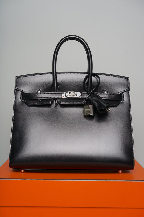 Hermes Kelly 25 in Black Matte Phw (Brand New)