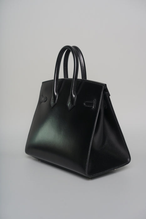 Hermes Birkin 25 in Black Box Phw (Brand New)