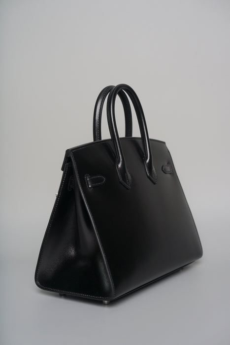 Hermes Birkin 25 in Black Box Phw (Brand New)
