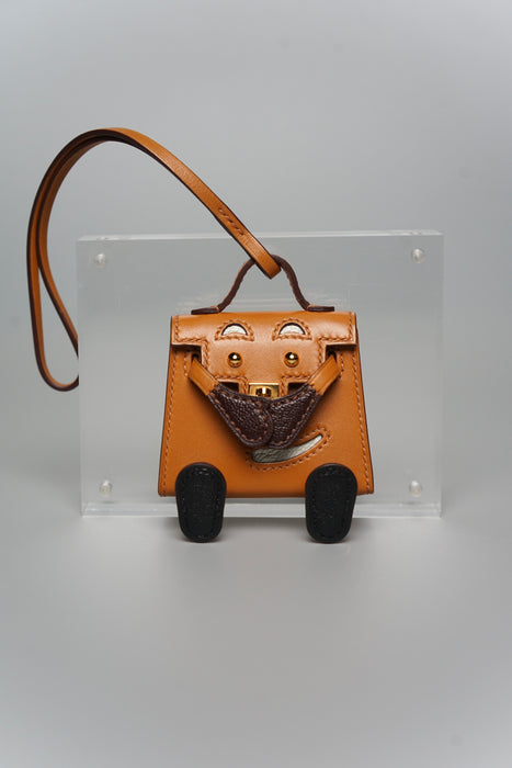 Hermes Doll Charm in Natural Sable/Nata