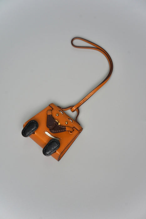 Hermes Doll Charm in Natural Sable/Nata