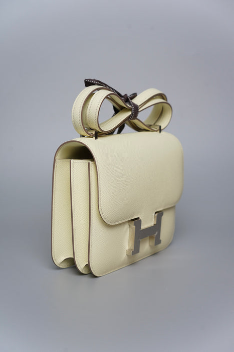 Hermes Constance 18 in Jaune Milton Phw (Brand New)