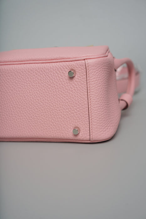 Hermes Mini Lindy II in Rose Sakura Phw (Brand New)