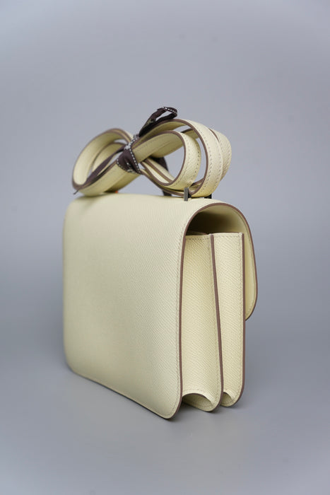 Hermes Constance 18 in Jaune Milton Phw (Brand New)