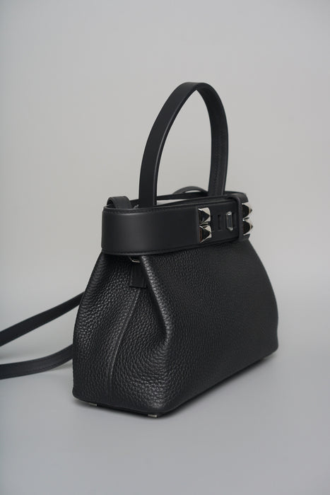 Hermes Medor Clous in Black Togo Phw (Brand New)